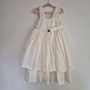 Edens Bouquet Elegant Cream Dress